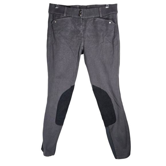 Ariat Equestrian Ankle Breeches Horse Riding Cropped Pants Stretch US 28L G80er - Picture 1 of 14